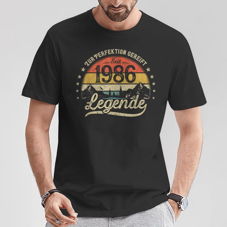 Legendeeit 1986 40 Jahre 40 Geburtstag Mann Frau Geschenk T-Shirt Lustige Geschenke