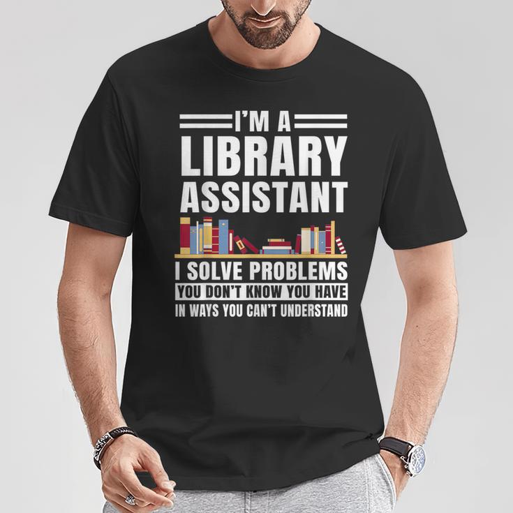 Library Assistant Books Librarian Associate Curator Keeper T-Shirt Unique Gifts Library Assistant Books Librarian Associate Curator Keeper T-Shirt Unique Gifts