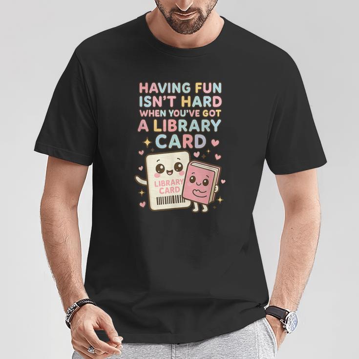 Library Card Shirt Reading Book Lovers For Reader T-Shirt Unique Gifts Library Card Shirt Reading Book Lovers For Reader T-Shirt Unique Gifts