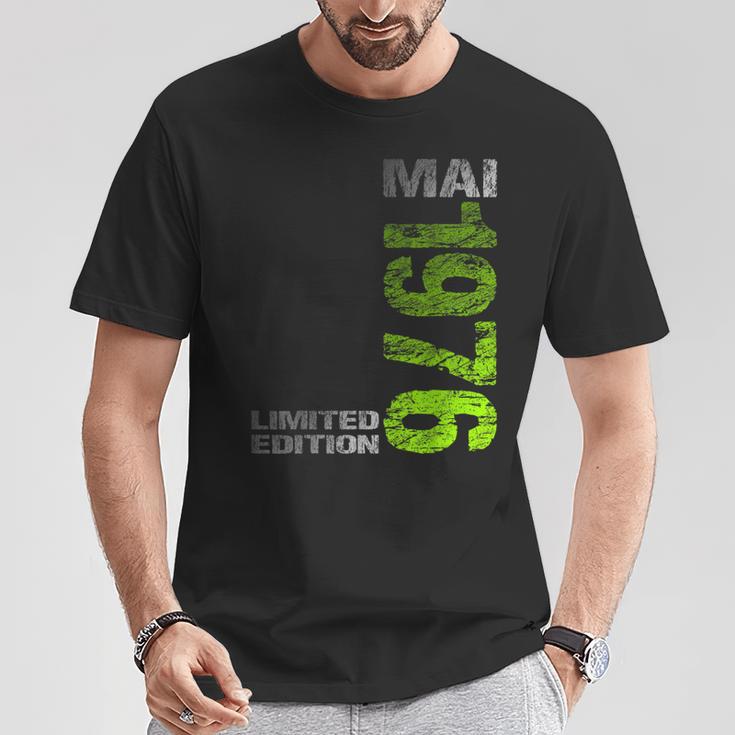 Limited Edition Mai 1976 Mann Frau 50 Geburtstag T-Shirt Lustige Geschenke
