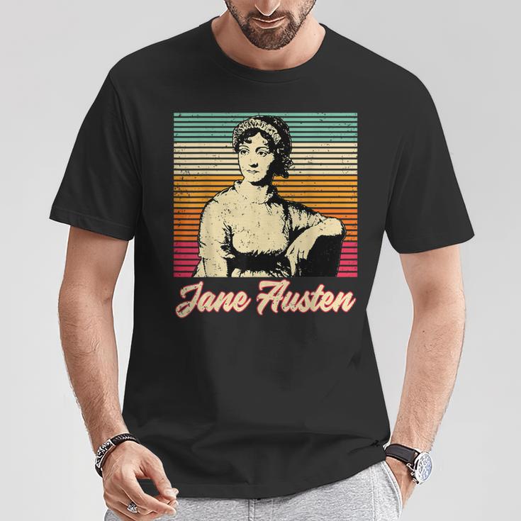 Literary Book Club Fans Vintage Jane Austen T-Shirt Unique Gifts
