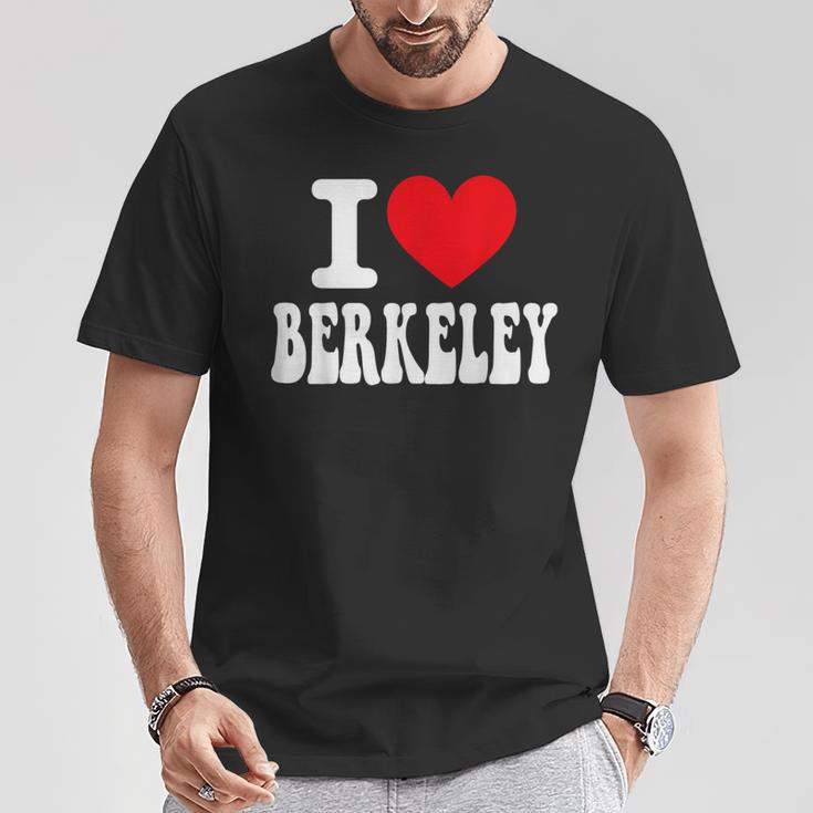 I Love Berkeley California Heart お土産 Ca City Pride Tシャツ 面白い贈り物