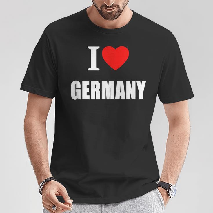 I Love Germany ドイツ サンシャイン ドイツ サマーホリデー Tシャツ 面白い贈り物