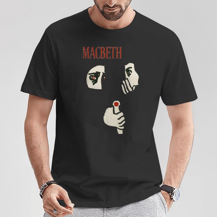 Macbeth William Shakespeare Vintage Book Cover T-Shirt Unique Gifts