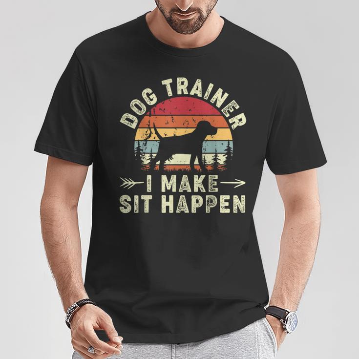 I Makeit Happenドッグコマンドトレーニング 面白い犬のトレーナー Tシャツ 面白い贈り物