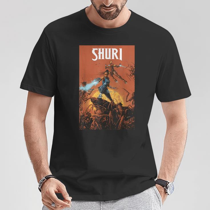 Marvel Comixology Shuri And Iron Man Comic Book Cover T-Shirt Unique Gifts Marvel Comixology Shuri And Iron Man Comic Book Cover T-Shirt Unique Gifts