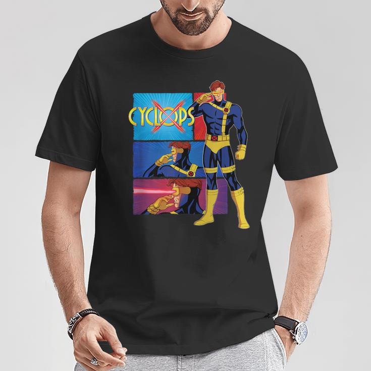 Marvel X-Men '97 Vintage Classic Cyclops Comic Book Panels T-Shirt Unique Gifts Marvel X-Men '97 Vintage Classic Cyclops Comic Book Panels T-Shirt Unique Gifts