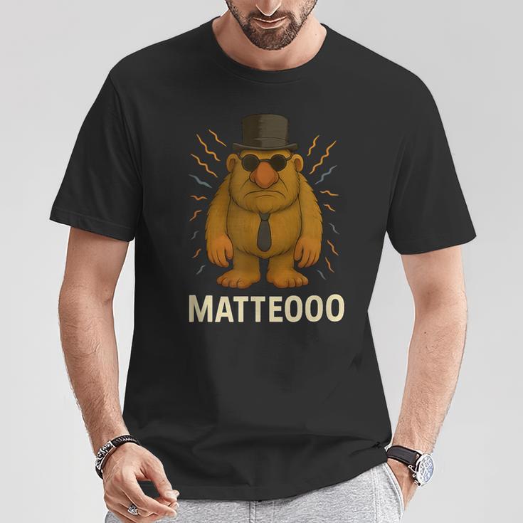 Matteooo イタリアンブレインロットミーム – シュールなaiクリーチャー Tシャツ 面白い贈り物