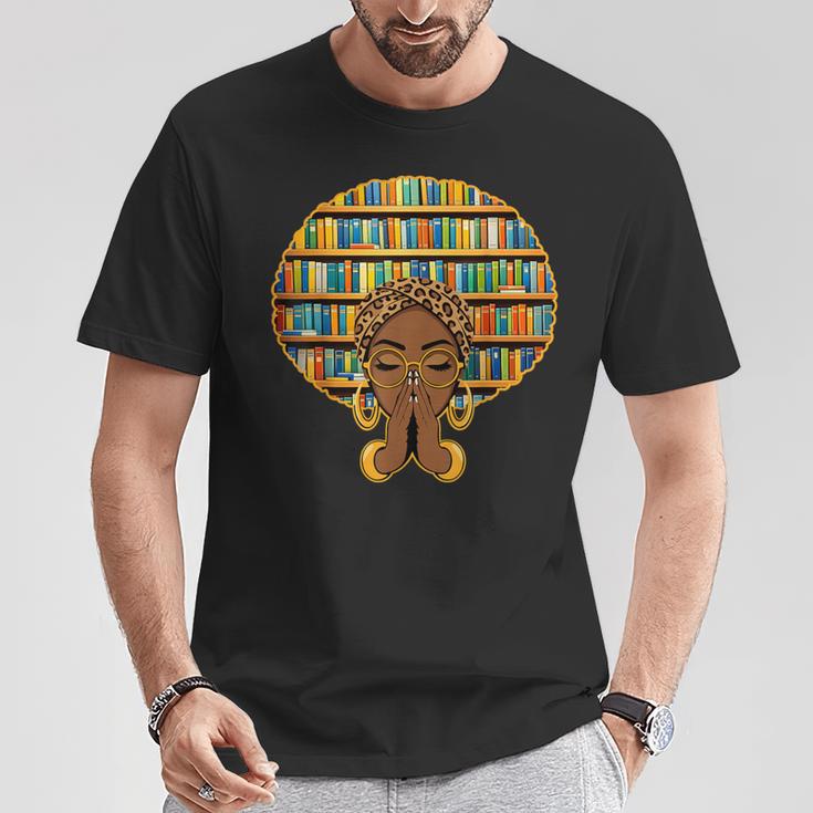 Melanin Afro Women Girl Book Librarian History African T-Shirt Unique Gifts Melanin Afro Women Girl Book Librarian History African T-Shirt Unique Gifts