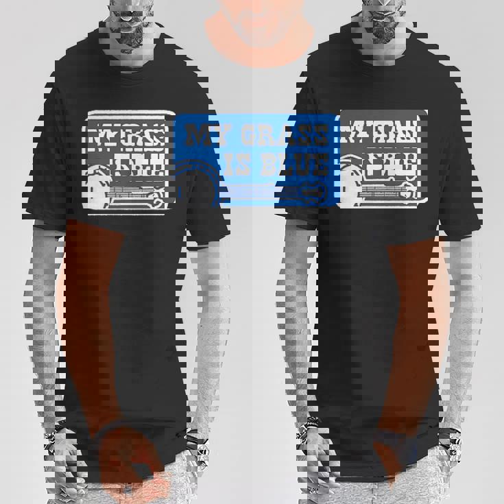 My Grass Is Blueintage Bluegrass Tシャツ 面白い贈り物