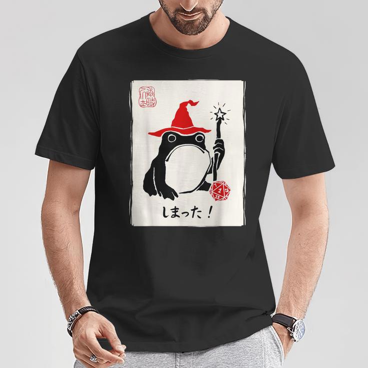 Nat 1 Dnd ボードゲーム メンズ レディース キッズ 面白い 日本のカエル Tシャツ 面白い贈り物