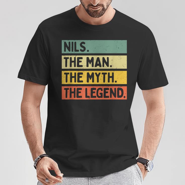 Nils The Man The Myth The Legend面白い名言 Tシャツ 面白い贈り物
