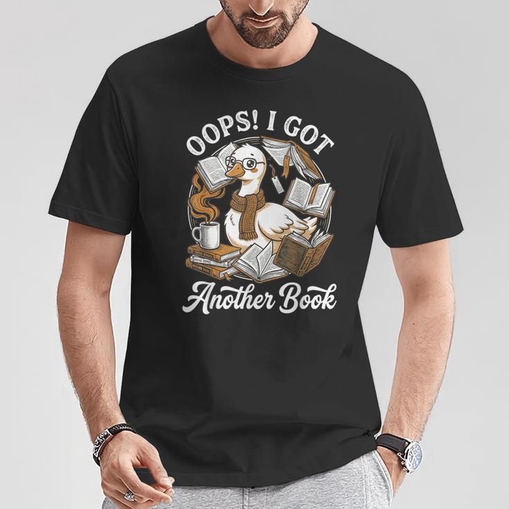 Oops I Got Another Book Silly Goose Reading Books Bookworms T-Shirt Unique Gifts Oops I Got Another Book Silly Goose Reading Books Bookworms T-Shirt Unique Gifts