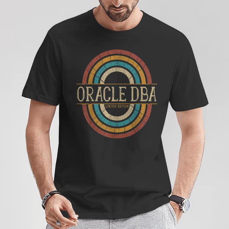 Oracle Dba ヴィンテージ レトロ Tシャツ 面白い贈り物