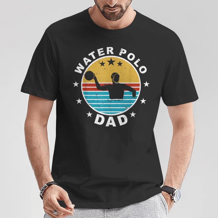 Pallanuotista Papà Acqua Pallanuoto Giocatore Di Pallanuoto Maglietta Regalos divertidos