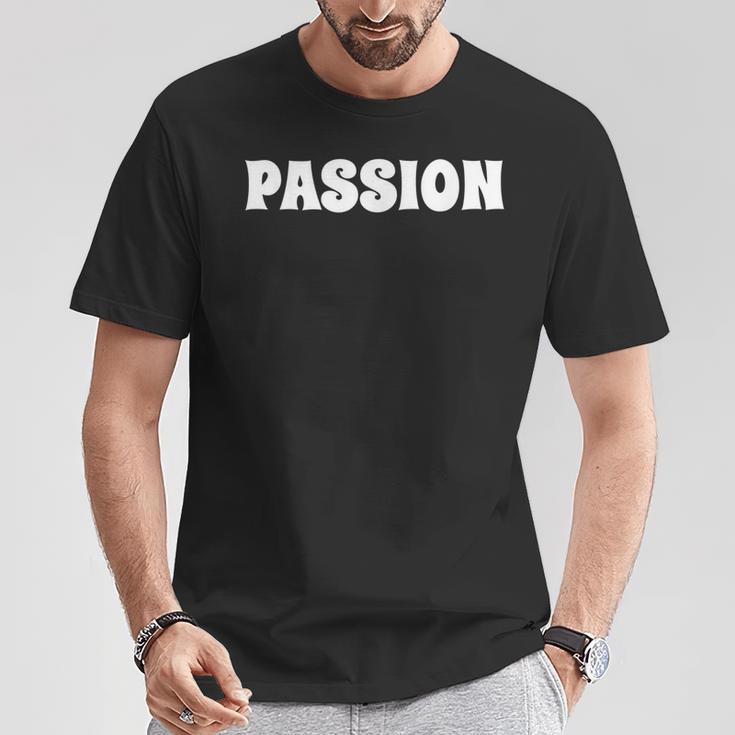 Passion 男女兼用 面白いシャツ Tシャツ 面白い贈り物