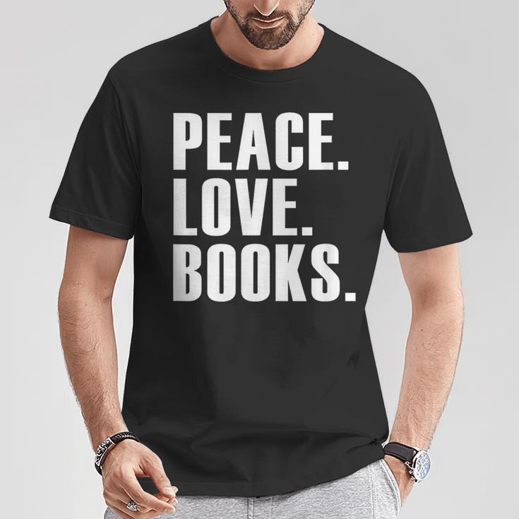 Peace Love Read Books Book Lover n Girls Reading Teacher T-Shirt Unique Gifts Peace Love Read Books Book Lover n Girls Reading Teacher T-Shirt Unique Gifts