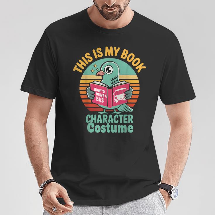 Pigeon Book Character Costume For Reading Day T-Shirt Unique Gifts