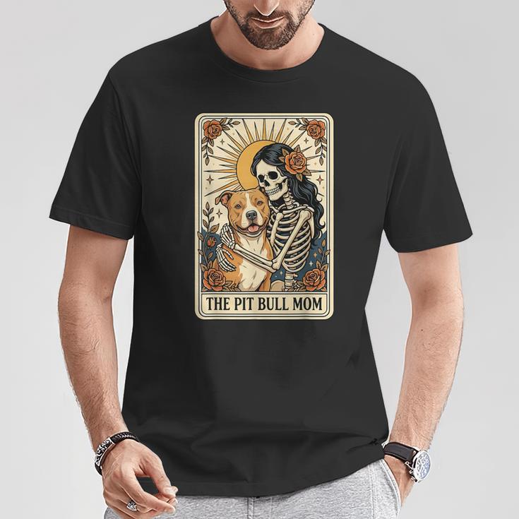The Pit Bull Mom Tarot Card T-Shirt Unique Gifts