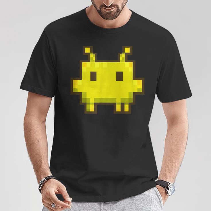Pixel Gamer Clawd Claude Code Gaming レトロ コーディング ユーモア Tシャツ 面白い贈り物