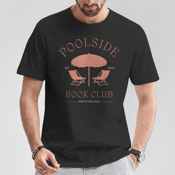 Poolside Book Club Summer Reading Book Lover Swimming Shirt Men Women T-Shirt Unique Gifts Poolside Book Club Summer Reading Book Lover Swimming Shirt Men Women T-Shirt Unique Gifts