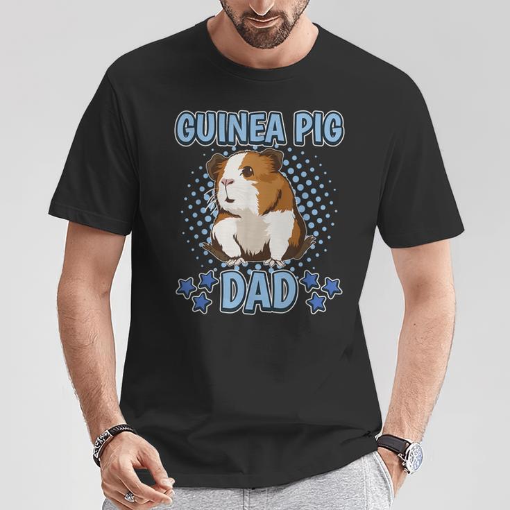 Porcellino D'india Papà Per La Festa Del Papà Maglietta Regalos divertidos