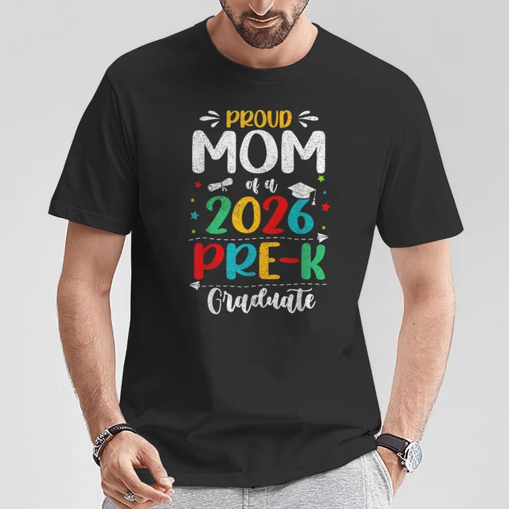 Proud Mom Of A 2026 Pre K Graduate Boy Girl Kids T-Shirt Unique Gifts