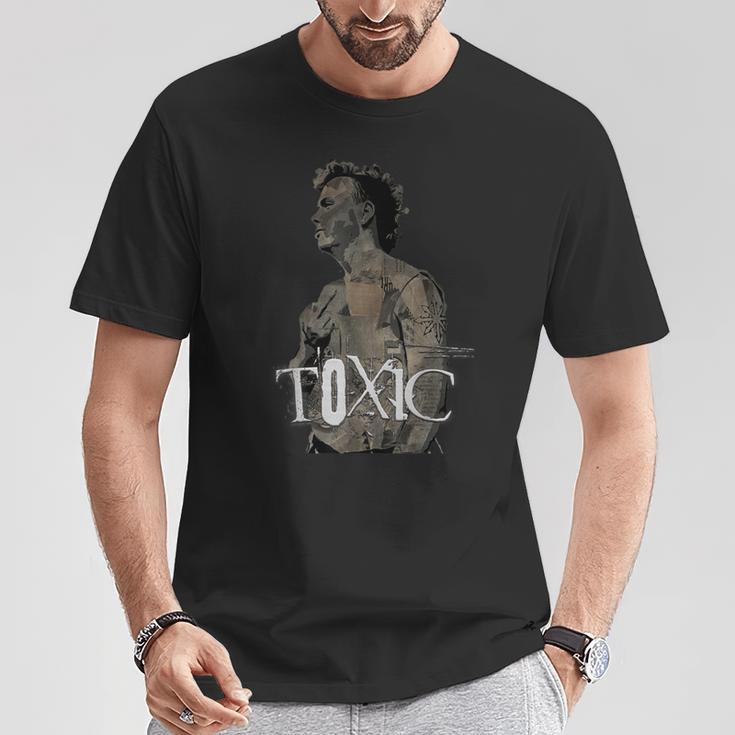 Punk Rock Toxic 1980年代パンクロックミスフィット Tシャツ 面白い贈り物