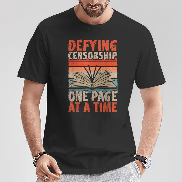 Read Banned Books Defying Censorship Banned Books T-Shirt Unique Gifts