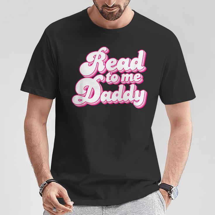 Read To Me Daddy Cute Book Lover T-Shirt Unique Gifts