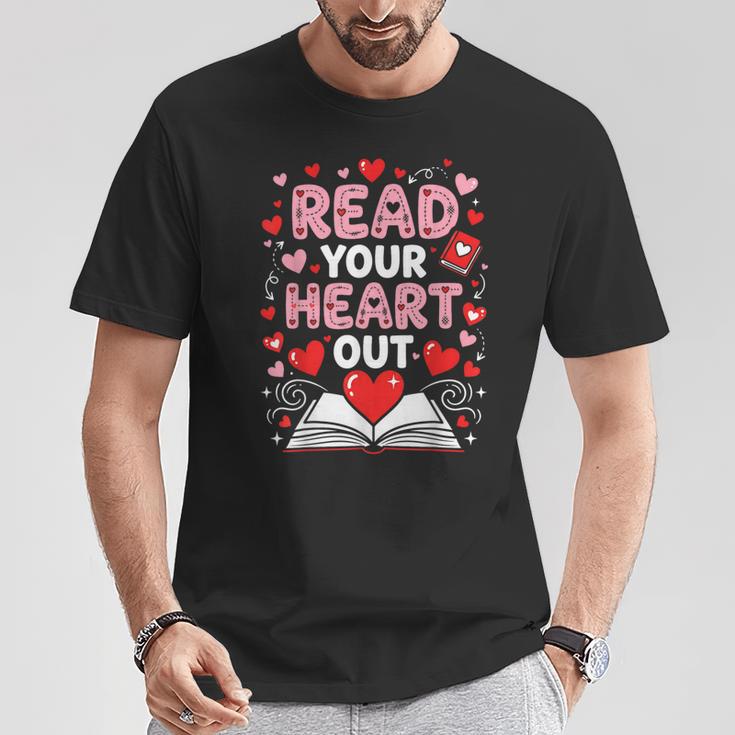 Read Your Heart Out Valentine Reading Book Lover Teacher T-Shirt Unique Gifts Read Your Heart Out Valentine Reading Book Lover Teacher T-Shirt Unique Gifts