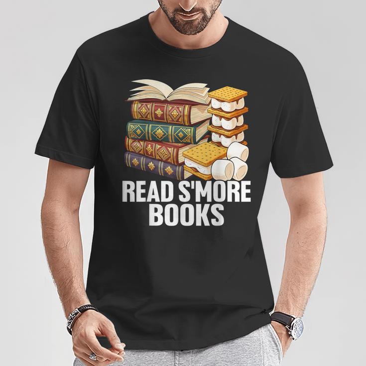 Read S'More Books Camping Themed Literacy Night T-Shirt Unique Gifts