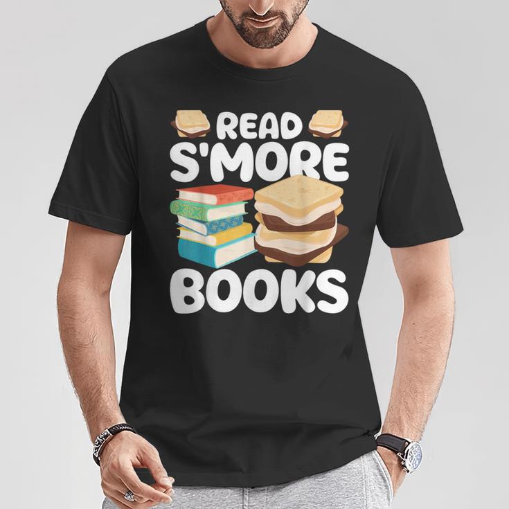 Read S'More Books Camping Reading Bookworm Book Lover T-Shirt Unique Gifts Read S'More Books Camping Reading Bookworm Book Lover T-Shirt Unique Gifts