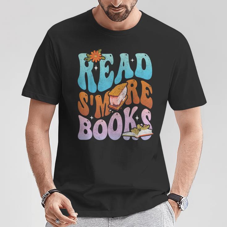 Read S'More Books Cute Campfire For Book Love T-Shirt Unique Gifts