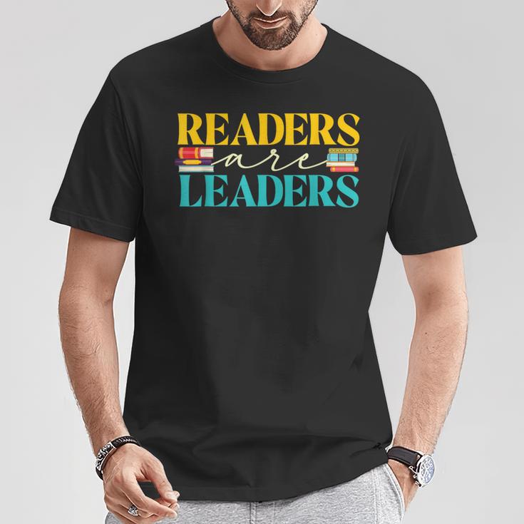 Readers Are Leaders Books Librarian Library Book Lover T-Shirt Unique Gifts Readers Are Leaders Books Librarian Library Book Lover T-Shirt Unique Gifts