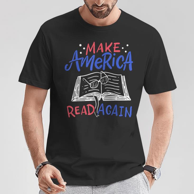 Reading Make America Read Again Book Lover T-Shirt Unique Gifts
