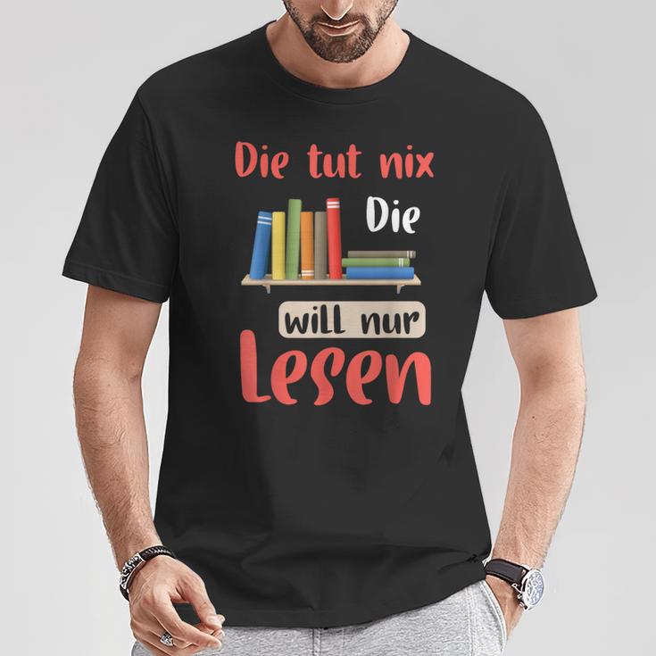 Reading Book Library Literature T-Shirt T-Shirt Unique Gifts