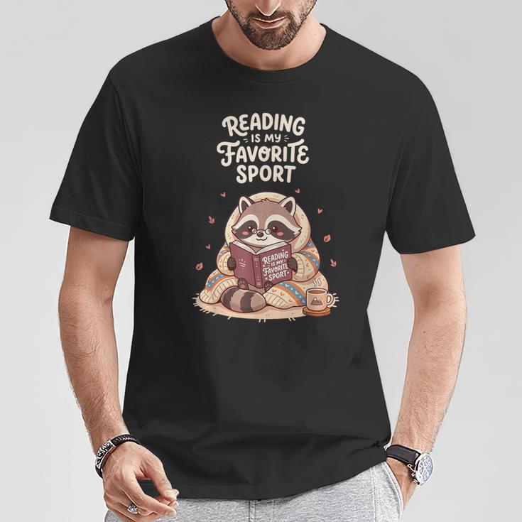 Reading Is My Favorite Sport Book Lover Men Women T-Shirt Unique Gifts