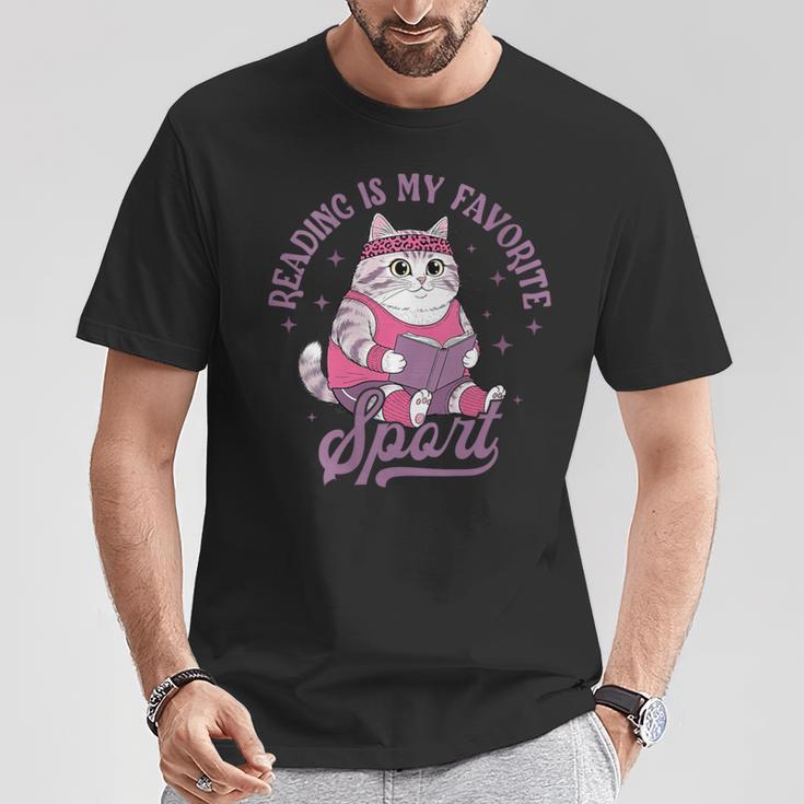 Reading Is My Favorite Sport Bookworm Cat Lover Book-Club T-Shirt Unique Gifts Reading Is My Favorite Sport Bookworm Cat Lover Book-Club T-Shirt Unique Gifts