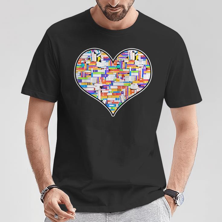 Reading Library Books Lover Heart Librarian Awesome Cute T-Shirt Unique Gifts Reading Library Books Lover Heart Librarian Awesome Cute T-Shirt Unique Gifts