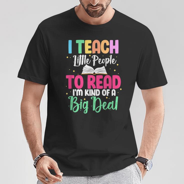 Reading Teacher Book Reader I Teach Little People To Read For Men Women T-Shirt Unique Gifts Reading Teacher Book Reader I Teach Little People To Read For Men Women T-Shirt Unique Gifts