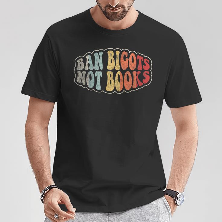 Retro Vintage Ban Bigots Not Books Shirt Free Banned Books T-Shirt Unique Gifts Retro Vintage Ban Bigots Not Books Shirt Free Banned Books T-Shirt Unique Gifts