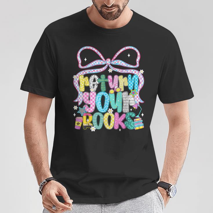 Return Your Books End School Year School Librarian Teacher T-Shirt Unique Gifts