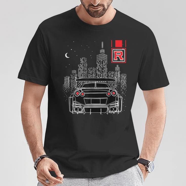 Rhw Citytreet Racing Iconicportcar Gt R 35 Jdm ミームコイン Tシャツ 面白い贈り物