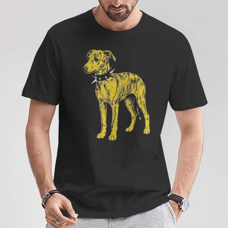 Rocker Greyhound パンクメタルロックンロールミュージックドッグ Tシャツ 面白い贈り物
