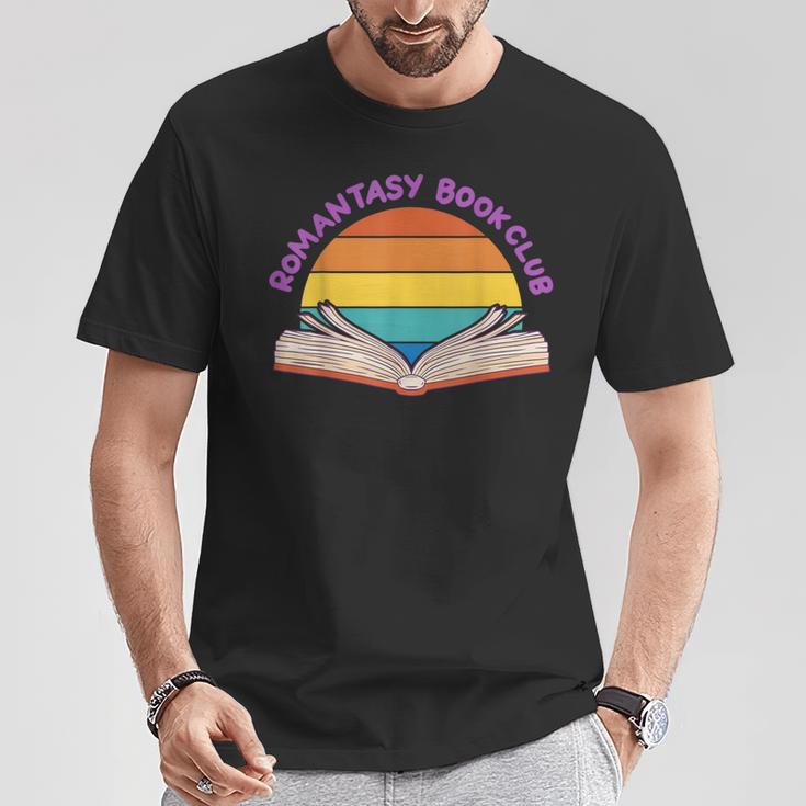 Romantasy Book Club Novel Reading Club Bibliophiles Fiction T-Shirt Unique Gifts