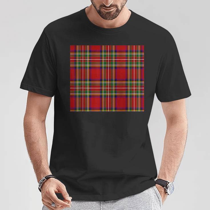 Royaltewart タータンチェックtシャツ Tシャツ 面白い贈り物