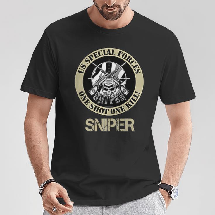 Sas特殊部隊スナイパー退役軍人 7月4日ギフト Tシャツ 面白い贈り物