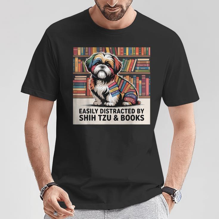 Shih Tzu Dog Shihtzu Dog Books Nerds Reader Shitzhu Shih Tzu T-Shirt Unique Gifts Shih Tzu Dog Shihtzu Dog Books Nerds Reader Shitzhu Shih Tzu T-Shirt Unique Gifts