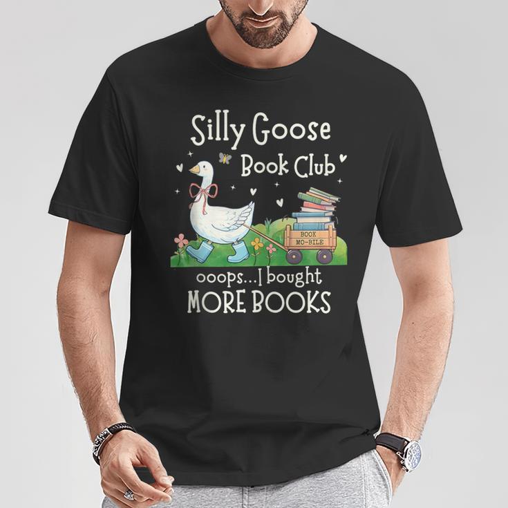 Silly Goose Book Club T-Shirt Unique Gifts
